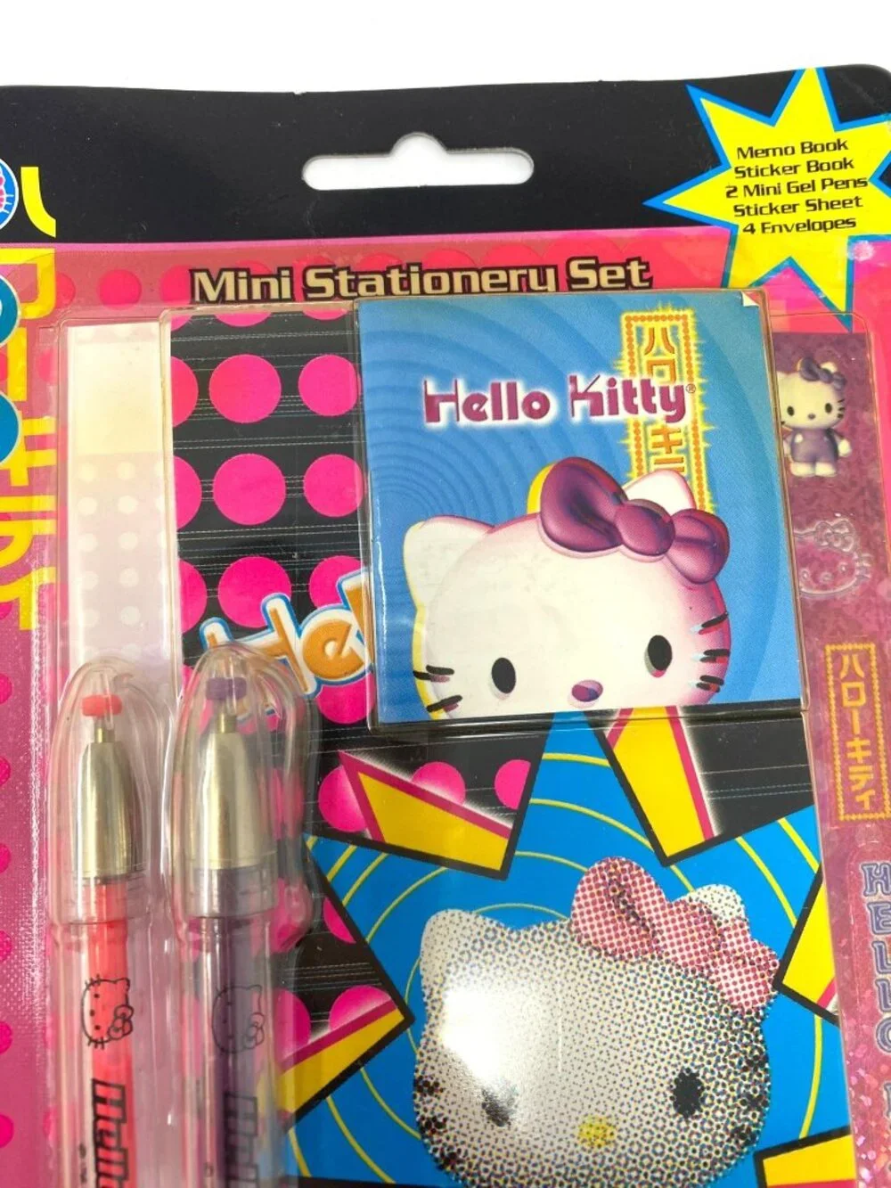 Vintage Target Sanrio Hello Kitty J-Pop Stationery Set Retro Look
